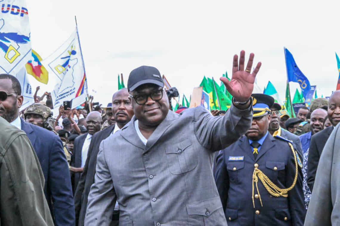Le Président Félix Tshisekedi accueilli en souverain à Kikwit